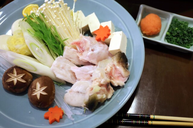 冬十二月 河豚ちり